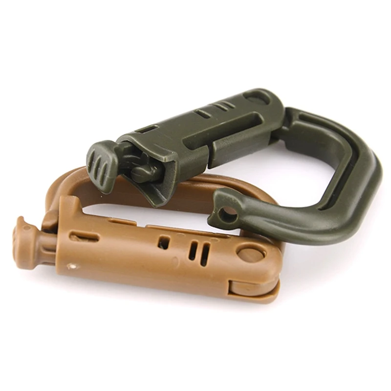 New Outdoor Climbing Tools Carabiners & Quickdraws D Locking Ring Plastic Clip Snap Type Ring Buckle Packpack Fast buckle
New Outdoor Climbing Tools Carabiners & Quickdraws D Locking Ring Plastic Clip Snap Type Ring Buckle Packpack Fast buckle