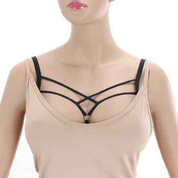 Underwear Women's Harness Bra Sexy Pastel Goth Body Harness Cage Bra Goth Harajuku Cage Bra Black Bondage Harness Bra Lingerie
Underwear Women's Harness Bra Sexy Pastel Goth Body Harness Cage Bra Goth Harajuku Cage Bra Black Bondage Harness Bra Lingerie