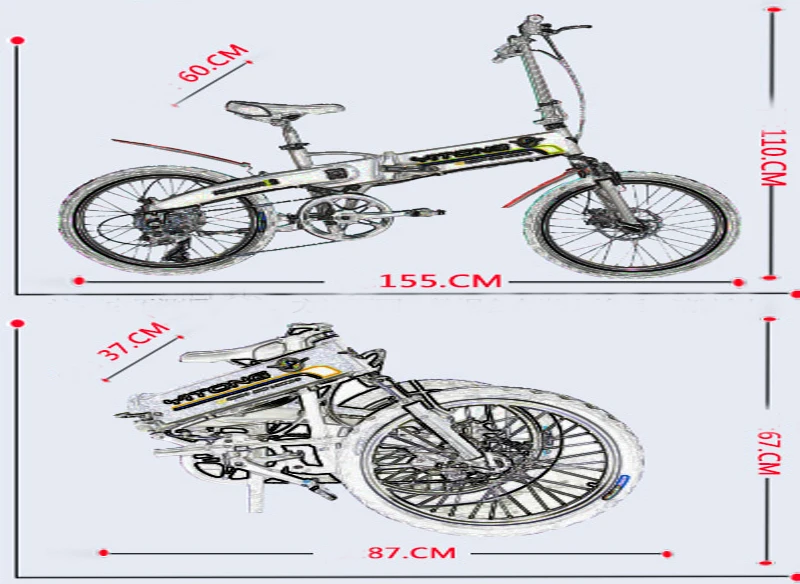 Sale Electric Power-Assisted Folding Electric Bicycle Outdoor Double Leisure Electric Bike Factory Outlets 26