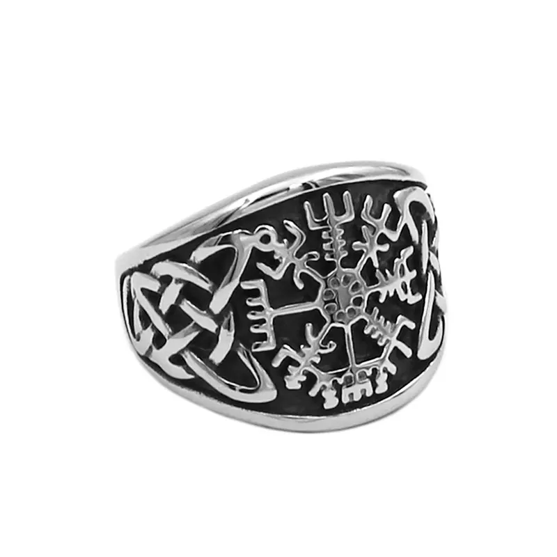 Norse Viking Rune Ring Stainless Steel Jewelry Nordic Rune Odin Symbol Amulet Celtic Knot Charm Wedding Ring Wholesale SWR0852A
Norse Viking Rune Ring Stainless Steel Jewelry Nordic Rune Odin Symbol Amulet Celtic Knot Charm Wedding Ring Wholesale SWR0852A