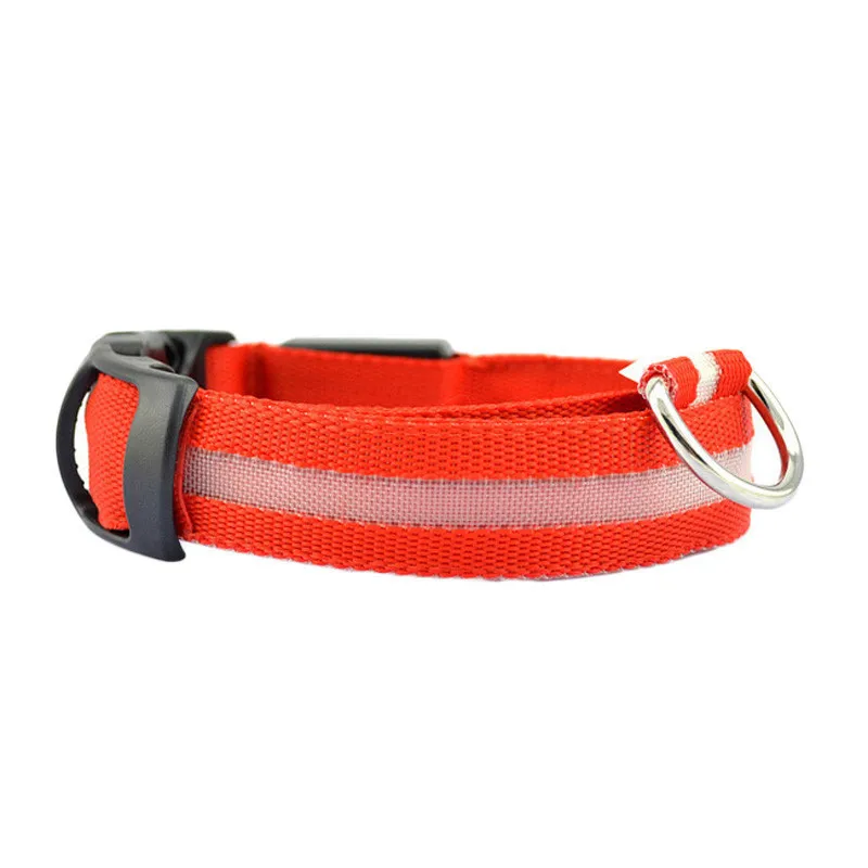 Safety Pet Collar For Lighted Up Nylon Solid LED Dog Collar Glow Necklace Colorful Personalized Collar Perro Dogs Products
Safety Pet Collar For Lighted Up Nylon Solid LED Dog Collar Glow Necklace Colorful Personalized Collar Perro Dogs Products