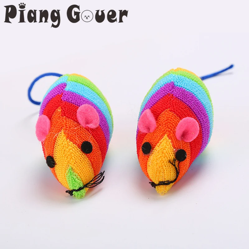 5pcs/lot Rainbow Color Mice Pet Toy Colorful Cloth Mouse Fun Cats Toys For Kitten
5pcs/lot Rainbow Color Mice Pet Toy Colorful Cloth Mouse Fun Cats Toys For Kitten
