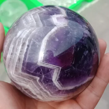 DHXYZB 8-9cm large size top quality high polished Dogtooth amethyst Chevron-Amethyst Banded dream amethyst sphere ball healing
DHXYZB 8-9cm large size top quality high polished Dogtooth amethyst Chevron-Amethyst Banded dream amethyst sphere ball healing