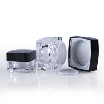 Free shippping - 1000pcs/lot 5G Square Acrylic Cream Jar with Black Cap, 5g Cosmetic Container. 5ml Acrylic Jar
Free shippping - 1000pcs/lot 5G Square Acrylic Cream Jar with Black Cap, 5g Cosmetic Container. 5ml Acrylic Jar