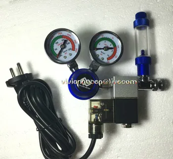 Aquarium Co2 decompression table carbon electromagnetic large precision micrometering valve , Double Gauges CO2 Regulator
Aquarium Co2 decompression table carbon electromagnetic large precision micrometering valve , Double Gauges CO2 Regulator