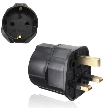 1/2pcs Car Plug Socket Adapter Germany EU to UK GB England AC Power Travel Converter Adapters Charger Plug MAX 3250W 250VAC 13A
1/2pcs Car Plug Socket Adapter Germany EU to UK GB England AC Power Travel Converter Adapters Charger Plug MAX 3250W 250VAC 13A