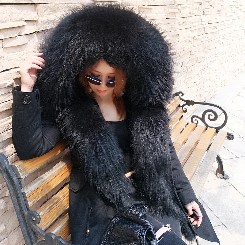 New Arrival Fur Parka 2018 Brand short Women Winter Coat Real Raccoon Fur Jacket Luxury Large Parka Femme
New Arrival Fur Parka 2018 Brand short Women Winter Coat Real Raccoon Fur Jacket Luxury Large Parka Femme