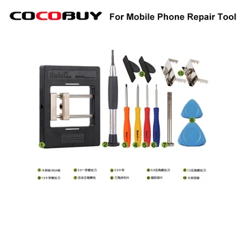 

Precision Mobile phone repair tool 2 in 1 BGA fixture IC fixture Motherboard fixture Chip fixture KS-1200 Hand Tool Set