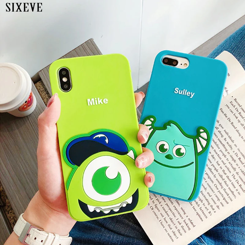 Cute Cartoon 3D big eyes hairy Soft Silicone Case For iPhone XS Max X XR 8 7 6 S 6S Plus 6Plus 6SPlus 7Plus 8Plus Phone Cover
Cute Cartoon 3D big eyes hairy Soft Silicone Case For iPhone XS Max X XR 8 7 6 S 6S Plus 6Plus 6SPlus 7Plus 8Plus Phone Cover