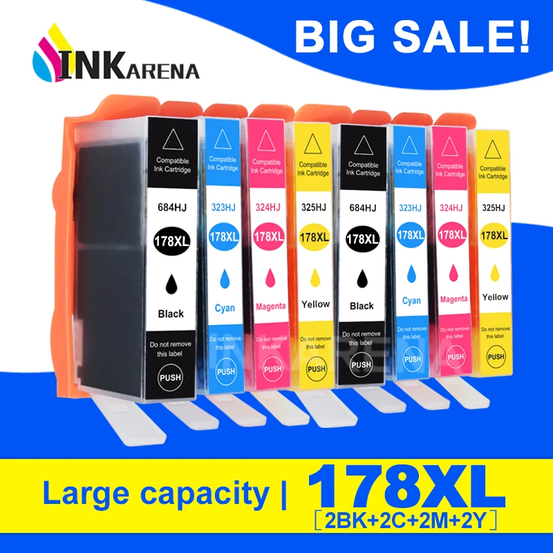 Картридж для принтера HP 178XL Photosmart 178 5510 5511 5512 5514 5515 5520 5521
Картридж для принтера HP 178XL Photosmart 178 5510 5511 5512 5514 5515 5520 5521