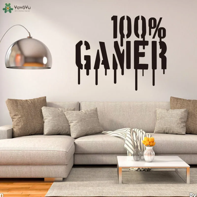 YOYOYU Wall Decal Vinyl Art Home Decor Stciker Gamer Removable Wall Decal Transfer Characters Decoration Mural Poster YO534
YOYOYU Wall Decal Vinyl Art Home Decor Stciker Gamer Removable Wall Decal Transfer Characters Decoration Mural Poster YO534