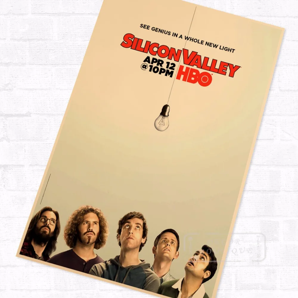 Season 1 Silicon Valley US TV Drama Vintage Retro Poster Decorative DIY Wall Canvas Painting Stickers Home Posters Art Decor
Season 1 Silicon Valley US TV Drama Vintage Retro Poster Decorative DIY Wall Canvas Painting Stickers Home Posters Art Decor