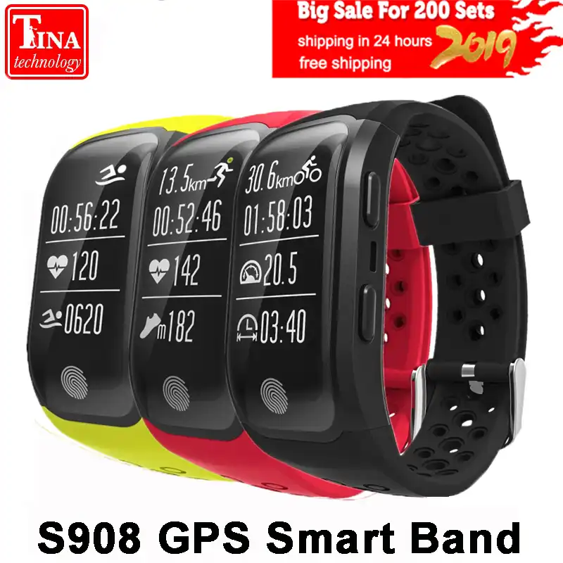 s908 gps sports smartband app