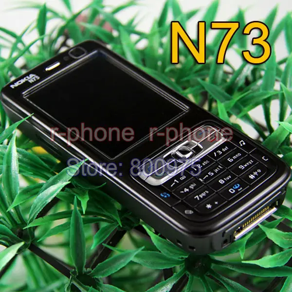 

Refurbished Original Nokia N73 Mobile Phone 3MP 2G 3G Unlocked Cellphone & Arabic Russian Keyboard