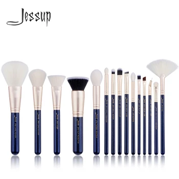 Jessup brushes 15PCS Prussian Blue/ Gold Makeup brushes set Beauty kits Make up brush POWDER FOUNDATION EYESHADOW LIP BRUSH
Jessup brushes 15PCS Prussian Blue/ Gold Makeup brushes set Beauty kits Make up brush POWDER FOUNDATION EYESHADOW LIP BRUSH