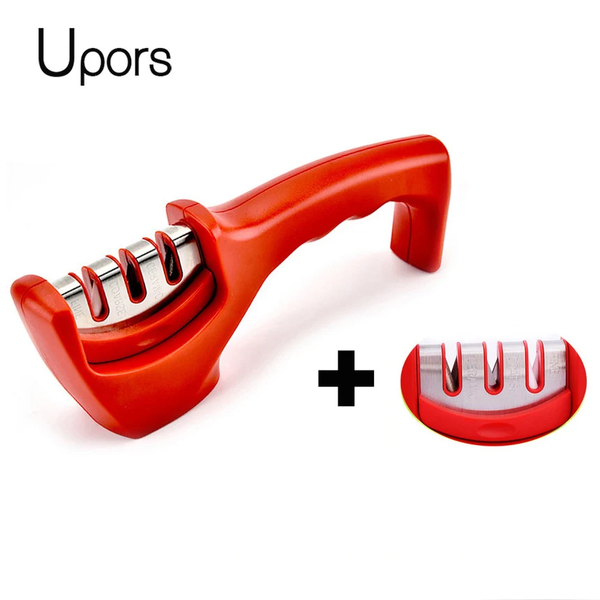 UPORS Ceramic Knife Sharpener Professional Knife Sharpening Stone Tungsten Steel Diamond Sharpener for Knives Kitchen Tools
UPORS Ceramic Knife Sharpener Professional Knife Sharpening Stone Tungsten Steel Diamond Sharpener for Knives Kitchen Tools