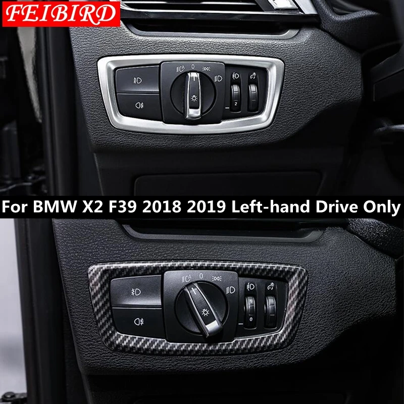 Accessories For BMW X2 F39 2018 2019 Head Lights Headlight Lamp Switch Button Molding Cover Kit Trim Carbon Fiber Matte
Accessories For BMW X2 F39 2018 2019 Head Lights Headlight Lamp Switch Button Molding Cover Kit Trim Carbon Fiber Matte