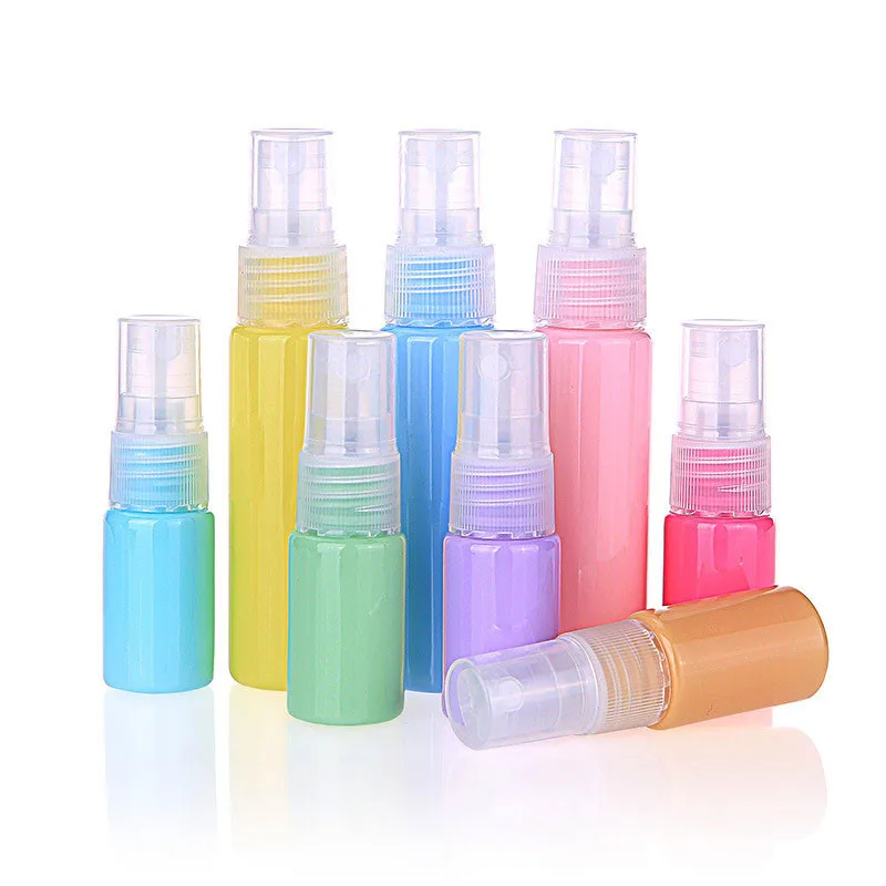 1 Piece Candy Color Small Plastic Transparent Empty Spray Bottle Travel Portable Make Up And Skin Care Refillable Bottles
1 Piece Candy Color Small Plastic Transparent Empty Spray Bottle Travel Portable Make Up And Skin Care Refillable Bottles