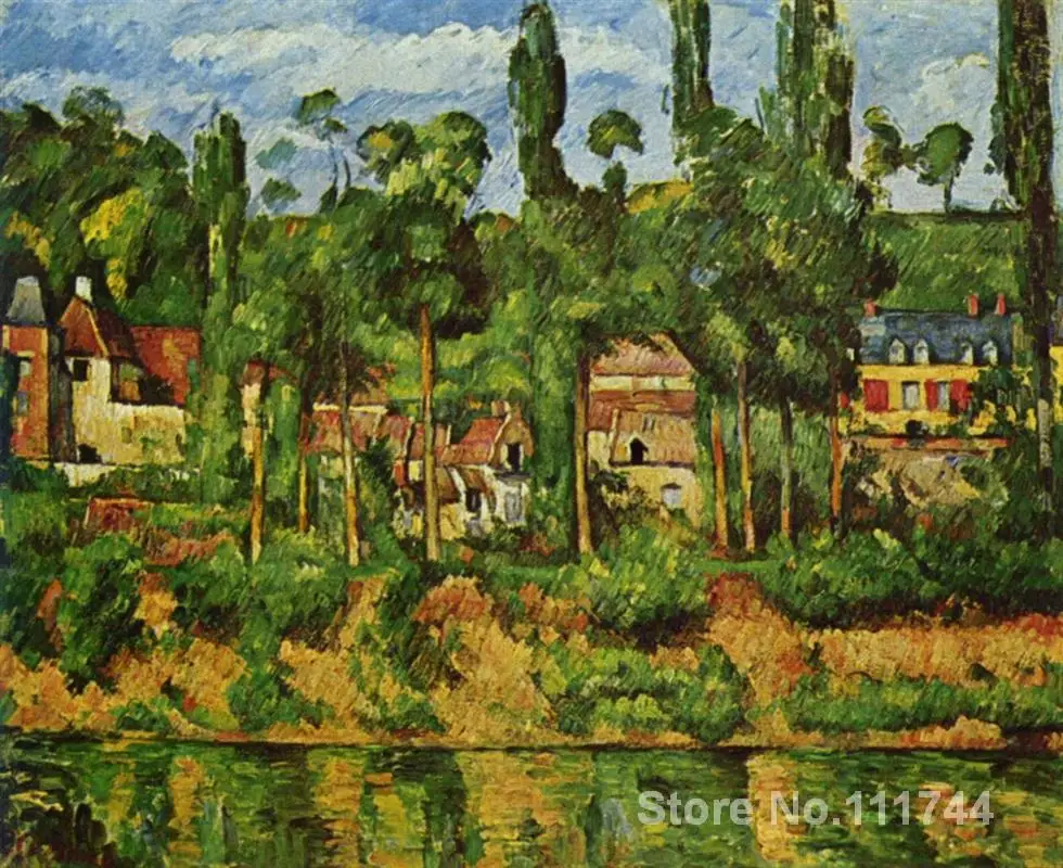 modern landscape High quality painting of Paul Cezanne The Chateau de Medan Hand painted
modern landscape High quality painting of Paul Cezanne The Chateau de Medan Hand painted
