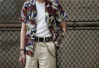 Labour Union 50's Hawaii Aloha Shirts Hawaiian Men Short Sleeve Casual Shirt Men Floral Clothes Summer Beach Tops
Labour Union 50's Hawaii Aloha Shirts Hawaiian Men Short Sleeve Casual Shirt Men Floral Clothes Summer Beach Tops