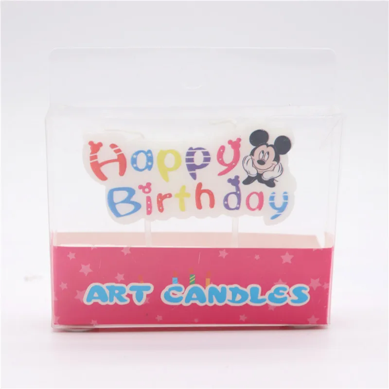 Mickey Mouse Candles Cake Toppers Happy Birthday Party Decoration Kids Cake Decor Cartoon Baby Shower Party Supplies
Mickey Mouse Candles Cake Toppers Happy Birthday Party Decoration Kids Cake Decor Cartoon Baby Shower Party Supplies