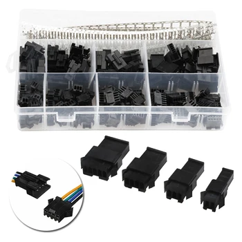100X 2.54mm Wire Cable Jumper Pin Header Housing Connector 560pcs Black Electrical Dupont Connector 2P-13P Pin Terminals Kit
100X 2.54mm Wire Cable Jumper Pin Header Housing Connector 560pcs Black Electrical Dupont Connector 2P-13P Pin Terminals Kit