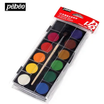 Pebeo Solid Watercolor Powdery cake Pigment adopt High quality Color Powder making Lid can As a palette 12 Colors/Set
Pebeo Solid Watercolor Powdery cake Pigment adopt High quality Color Powder making Lid can As a palette 12 Colors/Set