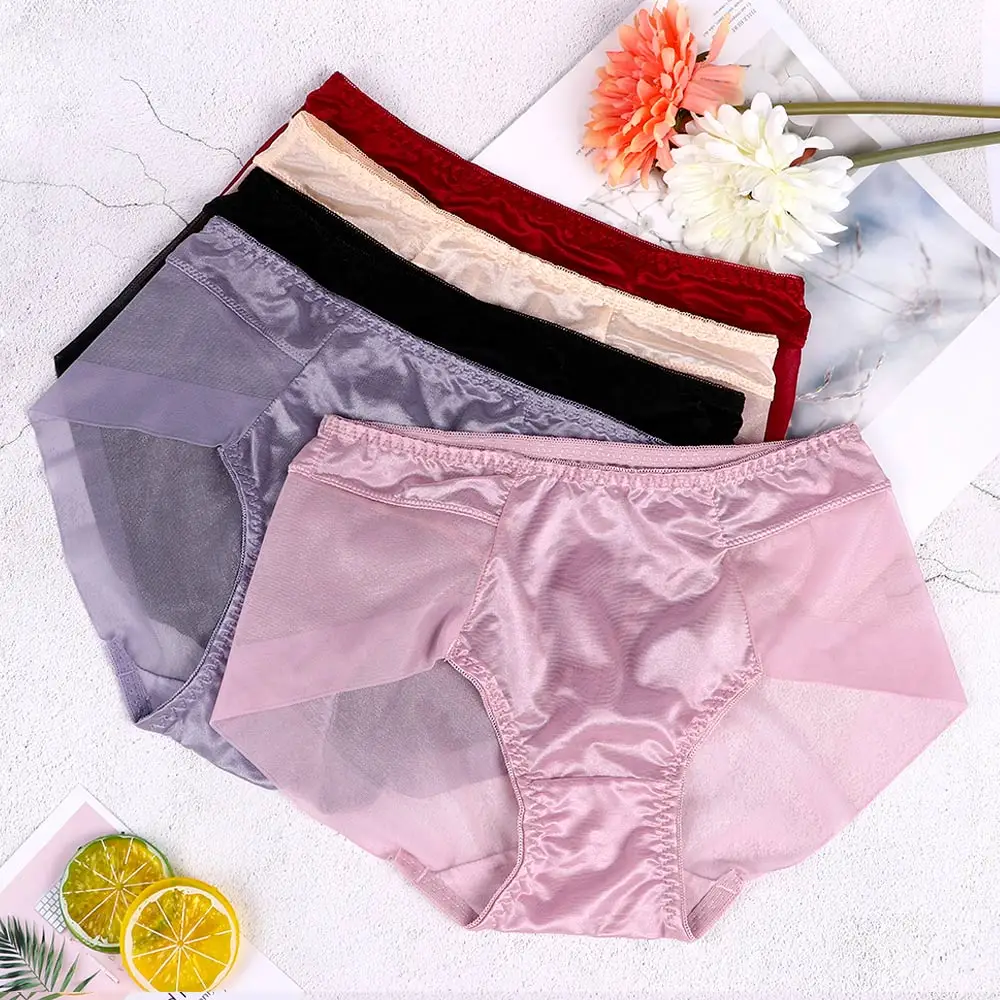 Fashion Women's Panties Comfortable High Waist Triangle Underpants Non-trace Seamless Sexy Underwear Natural Briefs
Fashion Women's Panties Comfortable High Waist Triangle Underpants Non-trace Seamless Sexy Underwear Natural Briefs