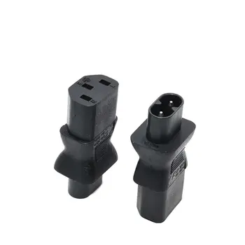 IEC 320 C8 male to C13 3Pin female power adapter, C13 to c8, C8 to C13 IEC 3Pin Female to 2Pin Male,5pcs
IEC 320 C8 male to C13 3Pin female power adapter, C13 to c8, C8 to C13 IEC 3Pin Female to 2Pin Male,5pcs
