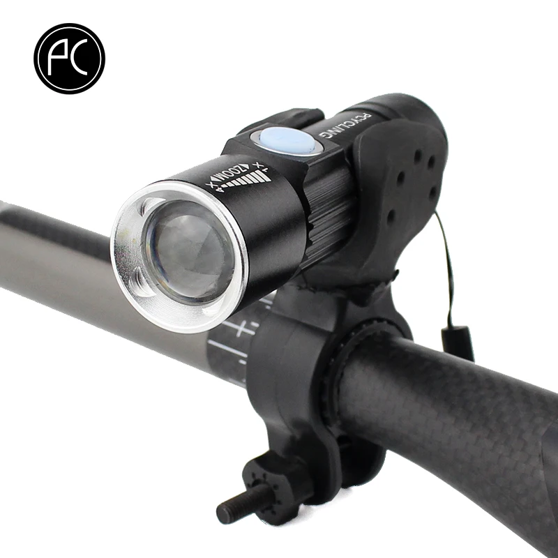 PCycling Bicycle Light 2000 Lumen USB Rechargeable Bike Front Light MTB Bike Light Zoom Flashlight Waterproof Built-in Battery
PCycling Bicycle Light 2000 Lumen USB Rechargeable Bike Front Light MTB Bike Light Zoom Flashlight Waterproof Built-in Battery