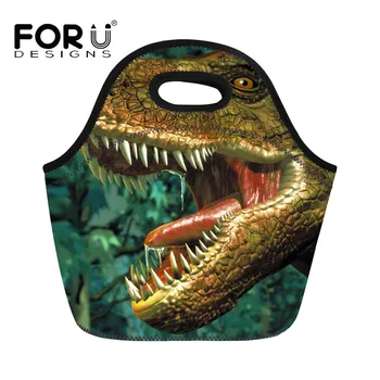 FORUDESIGNS 3D Dinosaur Printing Picnic Bag Neoprene Thermal Lunch Waterproof Food Box Storage Tote Bag for Girls Boys Students
FORUDESIGNS 3D Dinosaur Printing Picnic Bag Neoprene Thermal Lunch Waterproof Food Box Storage Tote Bag for Girls Boys Students