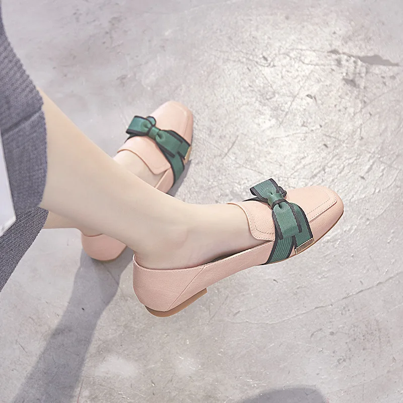 high quality leather loafers women pink/green silk bow flat shoes two ways spring summer flats slip on moccasins espadrilles184
high quality leather loafers women pink/green silk bow flat shoes two ways spring summer flats slip on moccasins espadrilles184