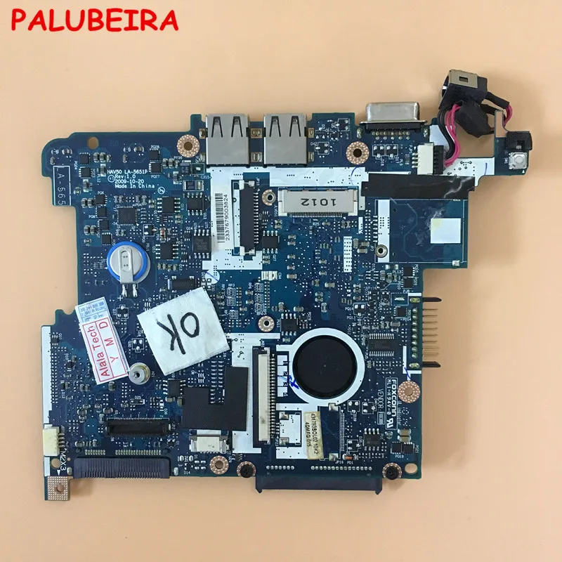 PALUBEIRA Notebook motherboard for Acer Aspire D260 LA-5651P with CPU NAV50 full test 100% working
PALUBEIRA Notebook motherboard for Acer Aspire D260 LA-5651P with CPU NAV50 full test 100% working