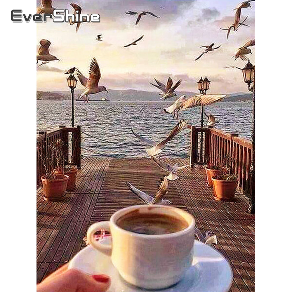 EverShine 5d Diamond Painting Full Drill Square Scenic Cross Stitch Diamond Embroidery Sale Seagull Picture Of Rhinestones
EverShine 5d Diamond Painting Full Drill Square Scenic Cross Stitch Diamond Embroidery Sale Seagull Picture Of Rhinestones