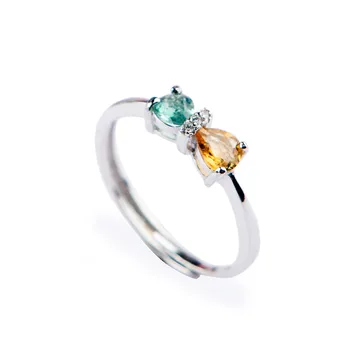 Genuine Natural Tourmaline Gemstone Crystal Party Rings Women Wedding Fine Jewelry Ring Adjustable Size
Genuine Natural Tourmaline Gemstone Crystal Party Rings Women Wedding Fine Jewelry Ring Adjustable Size