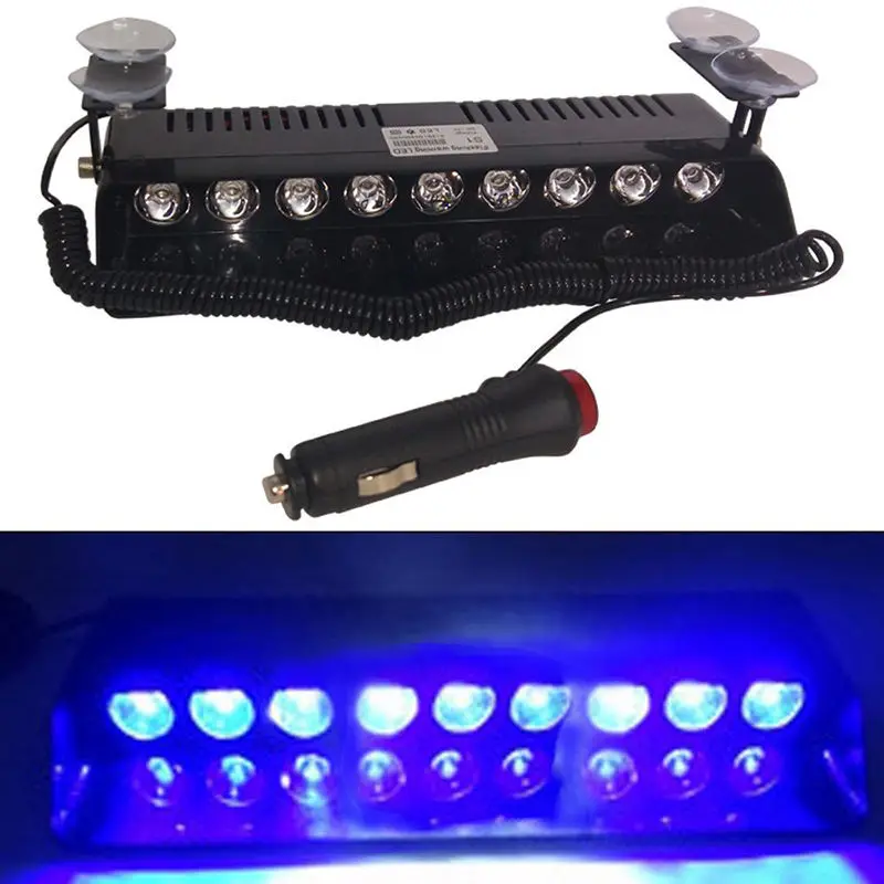 CYAN SOIL BAY Car Styling Universial 9 LED Strobe Flashing Light Sucker Brightly Lamp Ambulance Police Truck Emergency Light
CYAN SOIL BAY Car Styling Universial 9 LED Strobe Flashing Light Sucker Brightly Lamp Ambulance Police Truck Emergency Light