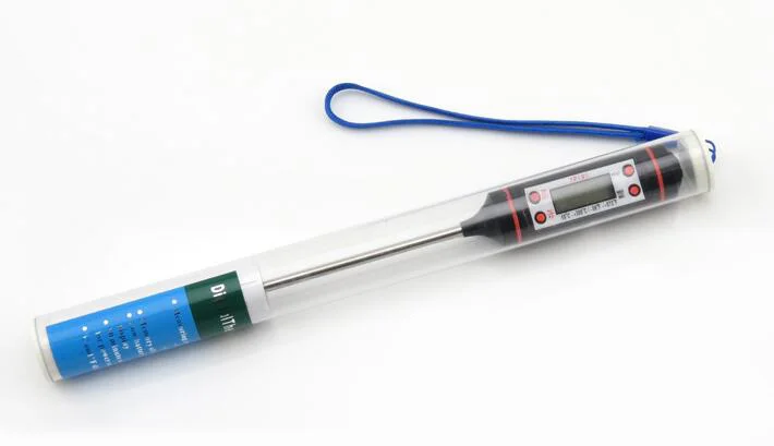 Food Grade Probe Type Digital Thermometer Pen Type Electronic Food Thermometer Family Food Processing 50cm
Food Grade Probe Type Digital Thermometer Pen Type Electronic Food Thermometer Family Food Processing 50cm