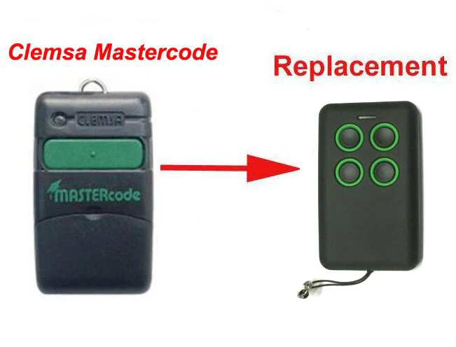 2pcs free shipping Clemsa Mastercode MV1 Cloning Remote Control Replacement 433 MHz high quality
2pcs free shipping Clemsa Mastercode MV1 Cloning Remote Control Replacement 433 MHz high quality