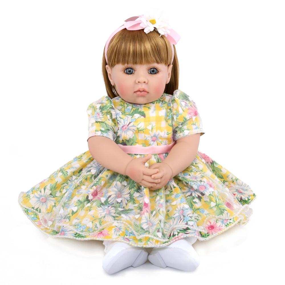 NPK 20inch cheap reborn princess toddler doll with soft real gentle touch silicone vinyl kids birthday gift bedtime accompany
NPK 20inch cheap reborn princess toddler doll with soft real gentle touch silicone vinyl kids birthday gift bedtime accompany
