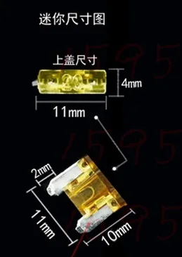 New 5A 7.5A 10A 15A 20A 25A 30A 40A ATM mini micro Fuse Auto Car Boat Motorcycle Blade 160PCS/pack
New 5A 7.5A 10A 15A 20A 25A 30A 40A ATM mini micro Fuse Auto Car Boat Motorcycle Blade 160PCS/pack