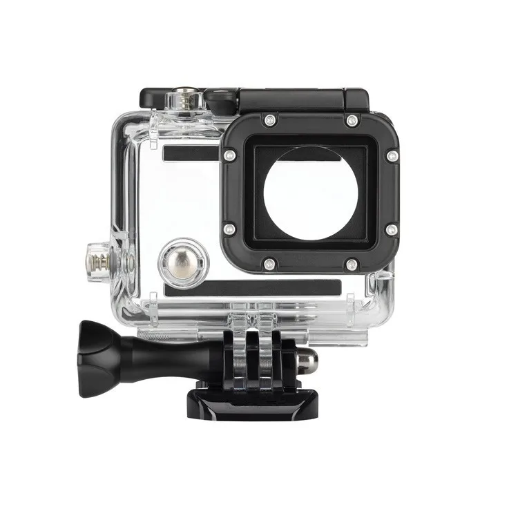 

For Gopros Hero Accessories Waterproof Case Anti-Fog 45M Diving Sports Housing Box with Glass Mounting for GoPro Hero 3/3+/4