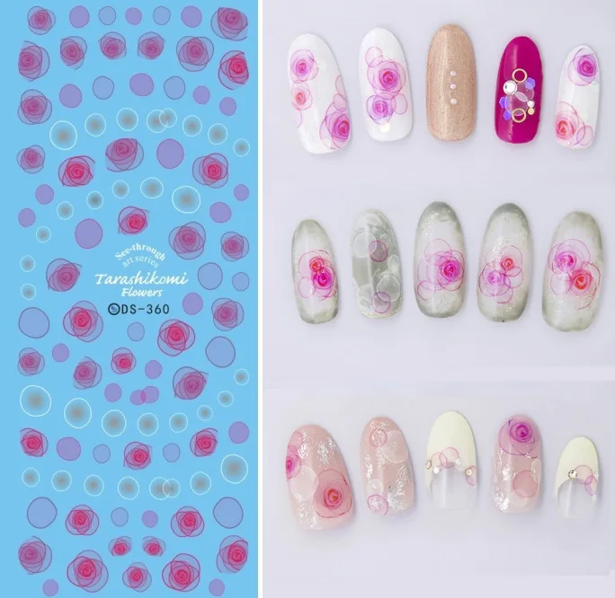 Florals Patterns! Nails Art Manicure Water Decal Decorations Design Water Transfer Nail Sticker For Nails Tips Beauty
Florals Patterns! Nails Art Manicure Water Decal Decorations Design Water Transfer Nail Sticker For Nails Tips Beauty