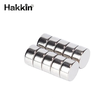 Hakkin 10Pcs 10*5mm Super Strong Neodymium Magnet N52 Round Disc Permanent Magnets Rare Earth for Arts Crafts Hobbies 10*5mm
Hakkin 10Pcs 10*5mm Super Strong Neodymium Magnet N52 Round Disc Permanent Magnets Rare Earth for Arts Crafts Hobbies 10*5mm