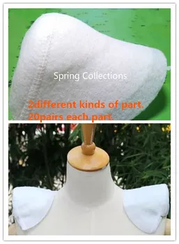 40pairs/lot Soft Padded Shoulder Padding Encryption High Shoulder Pads (2size, 20pairs each size)
40pairs/lot Soft Padded Shoulder Padding Encryption High Shoulder Pads (2size, 20pairs each size)
