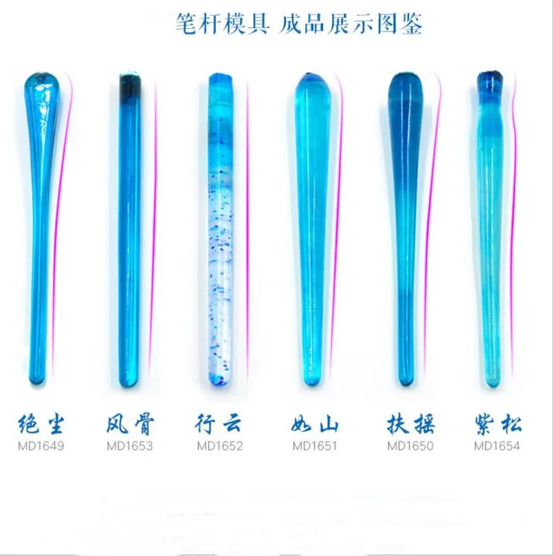 Silicone Mould Dried Flower Resin Decorative Craft DIY pen Pole shpe Type epoxy resin molds for jewelry
Silicone Mould Dried Flower Resin Decorative Craft DIY pen Pole shpe Type epoxy resin molds for jewelry