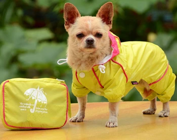 Wholesale Four-Legged Waterproof Dog Raincoat Quality Mesh Pet Raincoat 
Wholesale Four-Legged Waterproof Dog Raincoat Quality Mesh Pet Raincoat