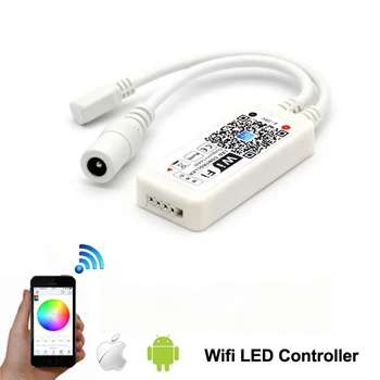 VIPMOON iOS/ Android Wi-Fi LED Controller with 21 Key for 3528 5050 RGB LED Strip Light 
VIPMOON iOS/ Android Wi-Fi LED Controller with 21 Key for 3528 5050 RGB LED Strip Light