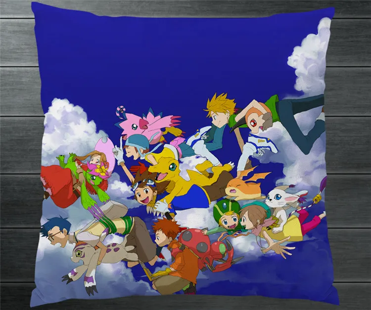Digimon Adventure Digital Monster Family Two Side 40x40cm Pillowcase Pillow Case Cover Cosplay Manga Gift BED/SOFA/CAR Decor P4
Digimon Adventure Digital Monster Family Two Side 40x40cm Pillowcase Pillow Case Cover Cosplay Manga Gift BED/SOFA/CAR Decor P4