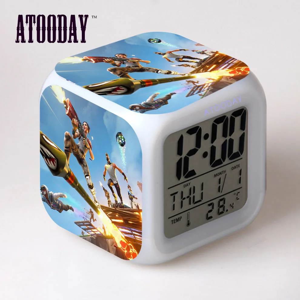 Alarm Clock Led Light 7 Color Change Horse Desk Reloj Square Table Table Square Digital-Watch Vintage
Alarm Clock Led Light 7 Color Change Horse Desk Reloj Square Table Table Square Digital-Watch Vintage