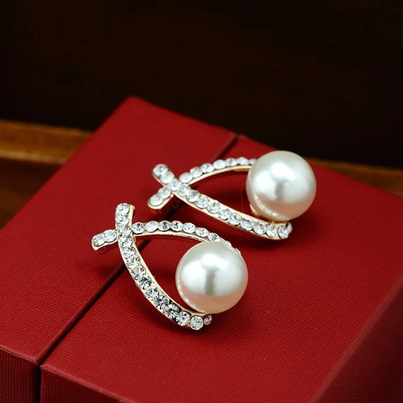 2016 New Arrival Free Shipping Wholesale Jewelry Fashion Cubic zirconia Rhinestone Crystal Pearl Stud Earrings For Women e0156
2016 New Arrival Free Shipping Wholesale Jewelry Fashion Cubic zirconia Rhinestone Crystal Pearl Stud Earrings For Women e0156